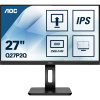 AOC Q27P2Q LCD monitor 68.6 cm (27 palca) En.trieda 2021 F (A - G) 2560 x 1440 Pixel QHD 4 ms zásuvka slúchadiel, Audio-Line-in IPS LED; Q27P2Q