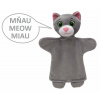 Maňuška Mačka 26cm, zvuková maňuška (8590121203968)