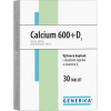 Generica Calcium 600 D3 30 tabliet