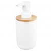Dávkovač mydla Aqualine Snow 300 ml, biely 7578