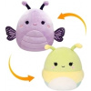 Squishmallows: Flip A Mallows - 13 cm plyšák - motýľ/húsenica