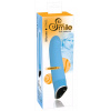 Sweet Smile Happy Blue Vibrator - vibrátor, 22 cm, 7 druhov vibrácií