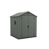 Záhradný domček Keter Darwin 6 x 6 zelený, s podlahou