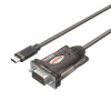 Sériový kábel UNITEK Y-1105K čierny 1,5 m DB-9