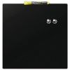 Odkazová tabuľa, magnetická, popisovateľná, 36x36 cm, REXEL, čierna