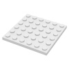 3958 White Plate 6 x 6 (Bílá deska 6 x 6)
