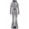 Overal Perfect Moment Tignes Ski Suit Warped Star Print Black/Snow White L