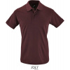 SOL'S | Perfect Men, Pánske polo, fialová heat. oxblood, 3XL