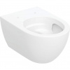 Geberit Závesné WC s hlbokým splachovaním Geberit Acanto, uzavretý tvar, TurboFlush: T=53cm, Biela 502.717.00.1