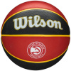 Basketball ball Wilson NBA Team Atlanta Hawks Ball WTB1300XBATL (113403) Black 7