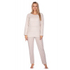 Dámske teplé pyžamo Regina 648 Frotte 2XL-3XL
