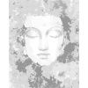 ZUTY Bodkovanie - BUDDHA A PRÍRODA Rámovanie: bez rámu a bez vypnutia plátna, Rozmer: 80x100 cm