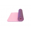 YOGA MAT YATE TPE- protišmykový povrch, fialová/ružová 1730x610x6 mm