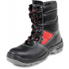 Zimná vysoká pracovná obuv FF HOF SC-03-010 HIGH ANKLE WINTER S3 CI, čierna Veľkosť: 47