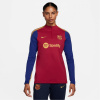 Nike FC Barcelona Dri-FIT Strike Drill Top Womens Red 12 (M)