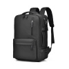 Vodeodolný čierny cestovný batoh, PL177