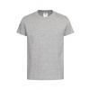 Tričko STEDMAN Classic-T Organic Crew Neck, Grey Heather sivá, L