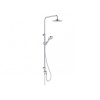 KLUDI DIVE DUAL SHOWER SYSTEM sprchový set bez batérie, priemer 20 cm, 3 trysky, chróm, 6808005-00