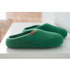 Vlnené papuče - SLIPPERS - zelené
