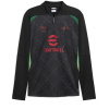 Puma AC Milan x Off-White Pre Match Drill Top Adults Black/Red XL