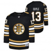 Outerstuff Detský Dres Charlie Coyle Boston Bruins Black 100th Anniversary Premier Breakaway Jersey Veľkosť: L/XL