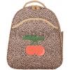 Školská taška batoh Backpack Ralphie Leopard Cherry Jeune Premier ergonomický luxusné prevedenie 31*27 cm