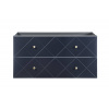Skrinka do kúpeľne ELEGANCE BLUE 82-120