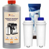 2x Filter vody pre kávovar Delonghi + Odvápňovač pre delongi Profi&Home 1L