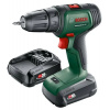 BOSCH - zahrada/dílna Bosch UniversalDrill 18 2x1,5Ah (0.603.9D4.002)