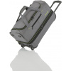 Travelite Basics Wheeled duffle Grey/green 64 l