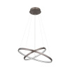 LED luster Globo 67192-42BR RALPH 42 W 1500 lm 3000 K hnedý