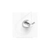 BEMETA OMEGA dvojitý vešiačik 55 x 60 mm chróm 104106032