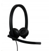 LOGITECH Logitech® H570e USB Headset Stereo (Teams version) headset - BLACK - USB-C 981-001431