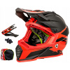 PRILBA S VISOROM LS2 MX437 FAST EVO ROAR RED XL (PRILBA S VISOROM LS2 MX437 FAST EVO ROAR RED XL)