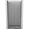 Mexen Rox posuvné sprchové dvere 125 cm, transparentné, brúsené gun gray - 8C2-125-000-66-00