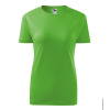 MALFINI Tričko Classic New 133, krátký rukáv, dámské MAL-1339213 S Zelené jablko