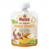 HOLLE Bio-Organic Mango Monkey ovocné pyré mango s jogurtom 85 g (8m+) 163904