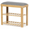 Skrinka na topánky Autronic 60 x 55 x 29 cm, svetlý buk