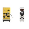 Profitec GO, yellow + Eureka Mignon XL, CR chrome