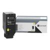 Lexmark - Žlutá - originální - kazeta s barvivem LCCP - pro Lexmark CS730de, CX730de