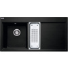 Franke MTG 651-100/2 onyx 114.0250.537 - Kuchynský drez, 1000x515,sifón,e.click,miska, onyx
