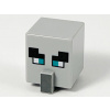 23766pb005 Light Bluish Gray Head, Modified Cube (Minecraft Illager / Pillager) (Světle modrošedá hlava, modifikovaná kostka (Minecraft Illager / Pillager))