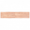 Stolová doska svetlohnedá 180x40x(2-4)cm ošetrený masív hrany
