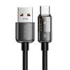 Kábel USB-C Mcdodo CA-3151 6A, 1,8 m (čierny) 6921002631518