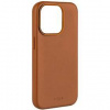 Kryt na mobil FIXED MagLeather s podporou MagSafe Apple iPhone 15 Pro hnedé FIXLM-1202-BRW