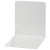 WEDO Stojan na knihy, kovový, 2 ks, 14x12x14 cm, WEDO, svetlosivá