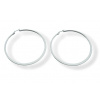 Ewena Náušnice ocelové kruhy 5 cm + dárkové balení