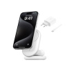 Belkin BOOST CHARGE™ Qi2 15W 2v1 Magnetický nabíjecí stojan, skládací, bílá WIZ028vfWH