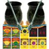 Štartovací set Yerba Mate PRE DVOCH 10x50g 500g Príslušenstvo Ovocie Guarana
