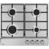 AMICA PGA6100BpR INOX plynová varná doska so 4 horákmi (AMICA PGA6100BpR INOX plynová varná doska so 4 horákmi)